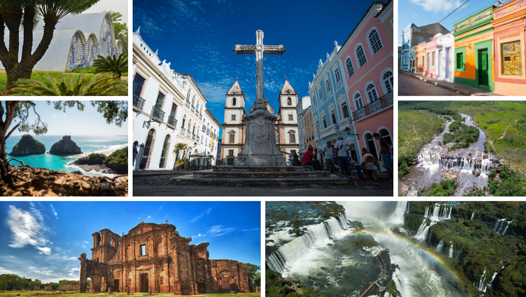 Patrimônios históricos e culturais brasileiros reconhecidos pela UNESCO